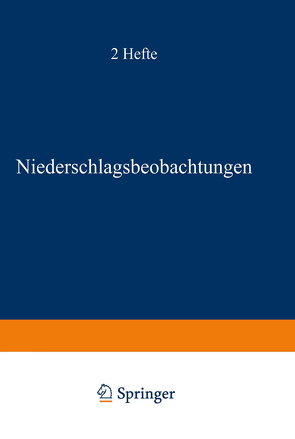 Deutsches Meteorologisches Jahrbuch 1938 von Deutsches Reich Reichsamt für Wetterdienst