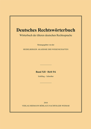 Deutsches Rechtswörterbuch von Deutsch,  Andreas