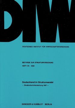 Deutschland im Strukturwandel. von Edler,  Dietmar, Görzig,  Bernd, Schumacher,  Dieter, Stille,  Frank, Teichmann,  Dieter, Vesper,  Dieter, Zwiener,  Rudolf