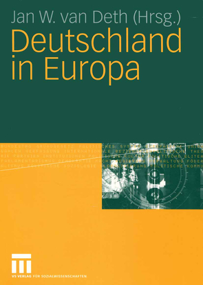 Deutschland in Europa von van Deth,  Jan W.