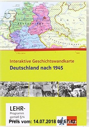 Interaktive Geschichtswandkarte – Deutschland nach 1945