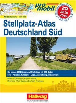 Deutschland Süd Stellplatz-Atlas 2018/2019 von Feyerabend,  Kai