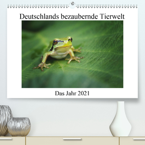 Deutschlands bezaubernde Tierwelt (Premium, hochwertiger DIN A2 Wandkalender 2021, Kunstdruck in Hochglanz) von Reibert,  Björn