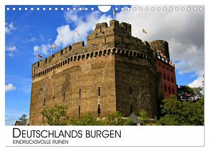 Deutschlands Burgen – eindrucksvolle Ruinen (Wandkalender 2024 DIN A4 quer), CALVENDO Monatskalender von Darius Lenz,  Dr.