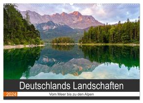 Deutschlands Landschaften – Vom Meer bis zu den Alpen (Wandkalender 2024 DIN A2 quer), CALVENDO Monatskalender von Hartmann,  Torsten