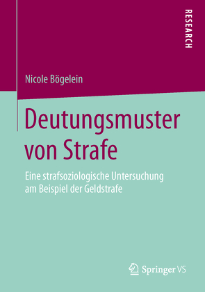 Deutungsmuster von Strafe von Bögelein,  Nicole