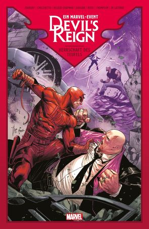 Devil’s Reign – Herrschaft des Teufels von Barnes,  Rodney, Checchetto,  Marco, De Latorre,  Rafael, Duggan,  Gerry, Garcia,  Manuel, McLeod Chapman,  Clay, Noto,  Phil, Sanna,  Guillermo, Strittmatter,  Michael, Thompson,  Zac, Tinto,  Davide, Vecchio,  Luciano, Zdarsky,  Chip, Zub,  Jim