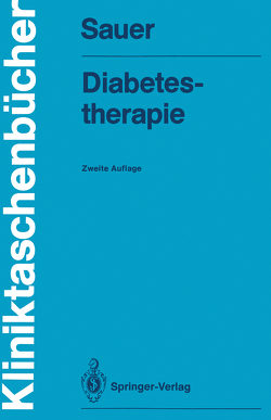 Diabetestherapie von Kurow,  Günther, Sauer,  Heinrich