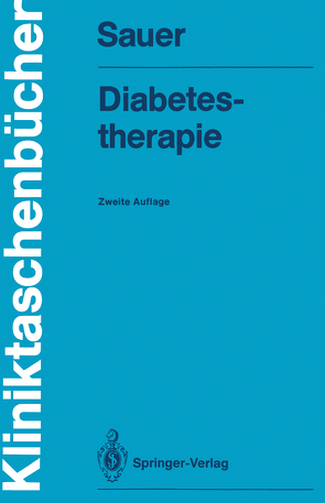 Diabetestherapie von Kurow,  Günther, Sauer,  Heinrich