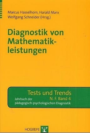 Diagnostik von Mathematikleistungen von Hasselhorn,  Marcus, Marx,  Harald, Schneider,  Wolfgang