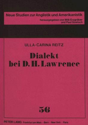 Dialekt bei D. H. Lawrence von Reitz,  Ulla-Carina