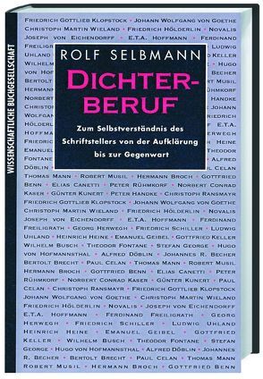 Dichterberuf von Selbmann,  Rolf