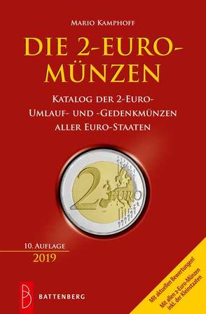 Die 2-Euro-Münzen von Kamphoff,  Mario