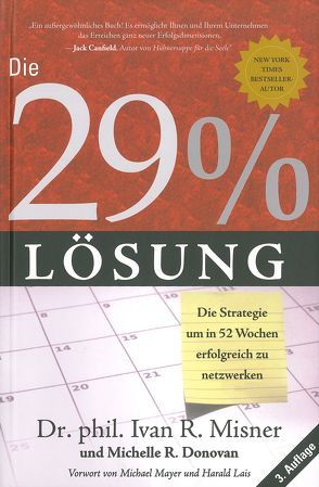 Die 29 % Lösung von Donovan,  Michelle R., Misner,  Ivan R.