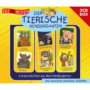 Die 30 besten: Der tierische Kindergarten – 3CD Hörspielbox von Hainer,  Lukas, Moskanne,  Dieter, MS Urmel, Schürjann,  Markus