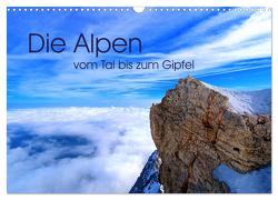 Die Alpen – vom Tal bis zum Gipfel (Wandkalender 2024 DIN A3 quer), CALVENDO Monatskalender von Mosert,  Stefan