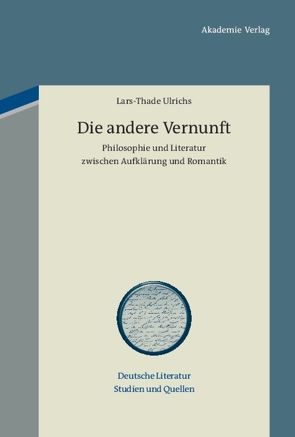 Die andere Vernunft von Ulrichs,  Lars-Thade