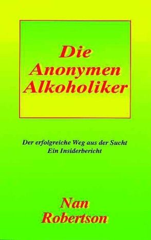 Die Anonymen Alkoholiker von Robertson,  Nan