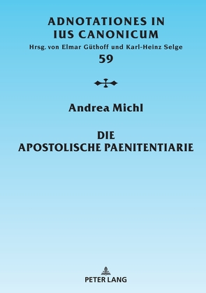 Die Apostolische Paenitentiarie von Michl,  Andrea