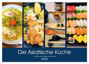 Die Asiatische Küche – Eine kulinarische Reise durch Asien (Wandkalender 2024 DIN A2 quer), CALVENDO Monatskalender von Gillner,  Martin