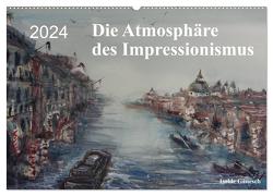 Die Atmosphäre des Impressionismus (Wandkalender 2024 DIN A2 quer), CALVENDO Monatskalender von Gänesch,  Isolde