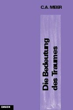 Die Bedeutung des Traumes von Meier,  C A