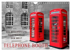 Die bekannteste Telefonzelle der Welt – Telephone Booth (Wandkalender 2024 DIN A4 quer), CALVENDO Monatskalender von Roder,  Peter