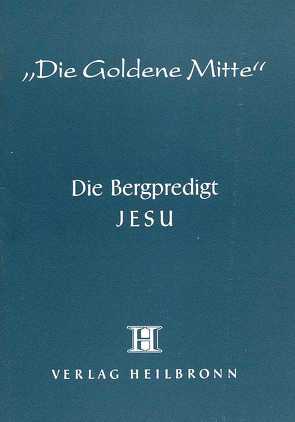 Die Bergpredigt Jesu