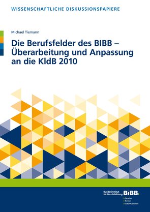 Die Berufsfelder des BIBB – Überarbeitung und Anpassung an die KldB 2010 von Tiemann,  Michael