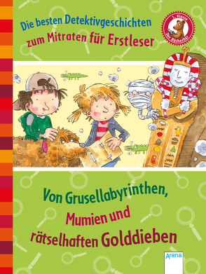 Der Bücherbär. Erstlesebücher für das Lesealter 1. Klasse / Die besten Detektivgeschichten zum Mitraten für Erstleser von Kalwitzki,  Sabine, Wienekamp,  Jann