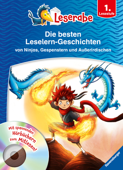 Die besten Leselern-Geschichten von Ninjas, Gespenstern und Außerirdischen – Leserabe 1. Klasse – Erstlesebuch für Kinder ab 6 Jahren von Fix,  Patrick, Gumpert,  Steffen, Neubauer,  Annette, Neudert,  Cornelia, Nöldner,  Pascal