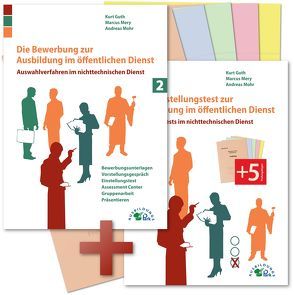 Die Bewerbung und der Eignungstest / Einstellungstest zur Ausbildung im öffentlichen nichttechnischen Dienst von Guth,  Kurt, Mery,  Marcus, Mohr,  Andreas