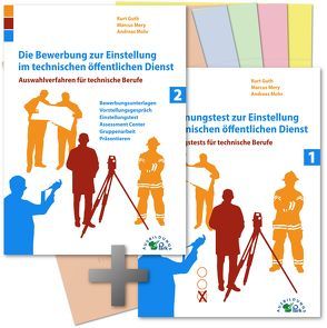 Die Bewerbung und der Eignungstest /Einstellungstest zur Einstellung im technischen öffentlichen Dienst von Guth,  Kurt, Mery,  Marcus, Mohr,  Andreas