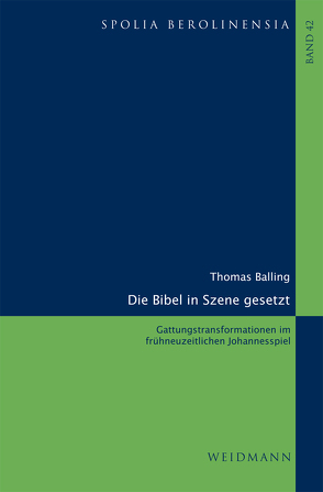 Die Bibel in Szene gesetzt von Balling,  Thomas