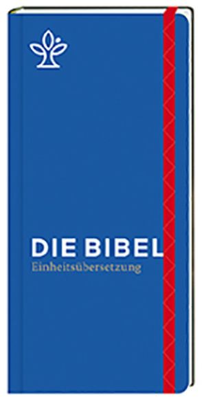 Die Bibel. Taschenausgabe stripe mit roter loser Gummilitze