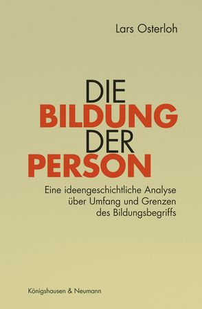 Die Bildung der Person von Osterloh,  Lars