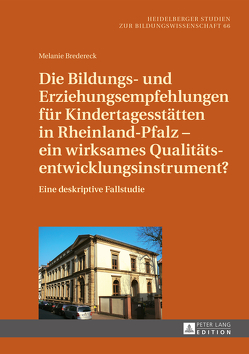 Die Bildungs- und Erziehungsempfehlungen für Kindertagesstätten in Rheinland-Pfalz – ein wirksames Qualitätsentwicklungsinstrument? von Bredereck,  Melanie