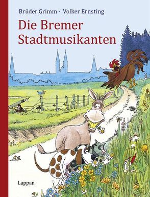 Die Bremer Stadtmusikanten, deutsch von Ernsting,  Volker, Grimm,  Jacob, Grimm,  Wilhelm