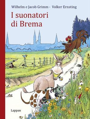 Die Bremer Stadtmuskanten, italienisch von Ernsting,  Volker, Grimm,  Jacob, Grimm,  Wilhelm
