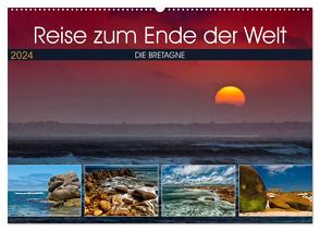 Die Bretagne – Eine Reise zum Ende der Welt (Wandkalender 2024 DIN A2 quer), CALVENDO Monatskalender von Probst,  Helmut