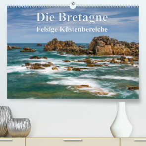 Die Bretagne – Felsige Küstenbereiche (Premium, hochwertiger DIN A2 Wandkalender 2021, Kunstdruck in Hochglanz) von Hoffmann,  Klaus