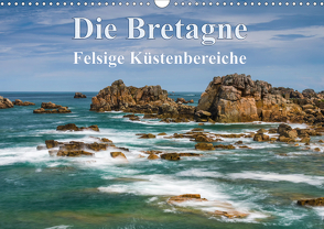 Die Bretagne – Felsige Küstenbereiche (Wandkalender 2021 DIN A3 quer) von Hoffmann,  Klaus