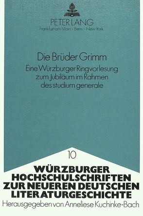 Die Brüder Grimm von Kuchinke,  Anneliese