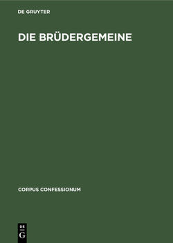 Die Brüdergemeine von Fabricius,  Cajus