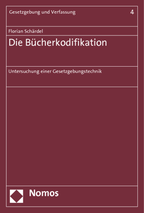 Die Bücherkodifikation von Schärdel,  Florian