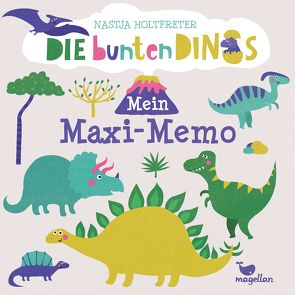 Die bunten Dinos – Mein Maxi-Memo von Holtfreter,  Nastja