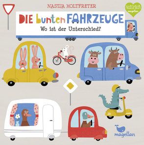 Die bunten Fahrzeuge – Wo ist der Unterschied? von Holtfreter,  Nastja