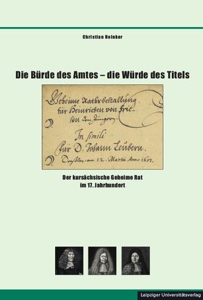 Die Bürde des Amtes – die Würde des Titels von Heinker,  Christian