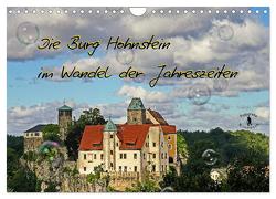 Die Burg Hohnstein im Wandel der Jahreszeiten (Wandkalender 2024 DIN A4 quer), CALVENDO Monatskalender von Jentzsch,  Norbert