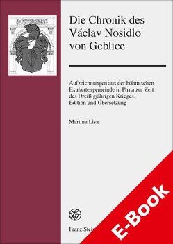 Die Chronik des Václav Nosidlo von Geblice von Lisa,  Martina